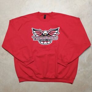 Carolina Thunderbirds Winston-Salem NC Hockey Crewneck Sweatshirt Size 3XL